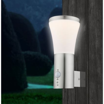 Globo - LED Väli seinavalgusti anduriga LED/10,5W/230V IP44