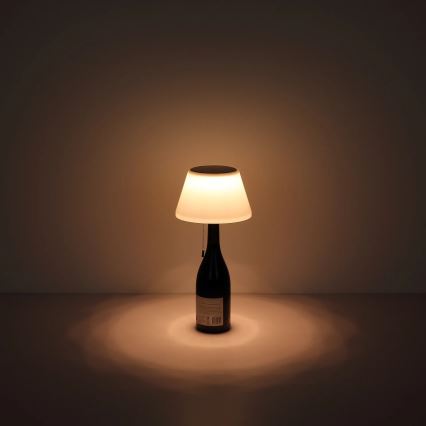 Globo - LED Päikesepaneeliga pudelist lambivari 10xLED/1,5W/3V IP44