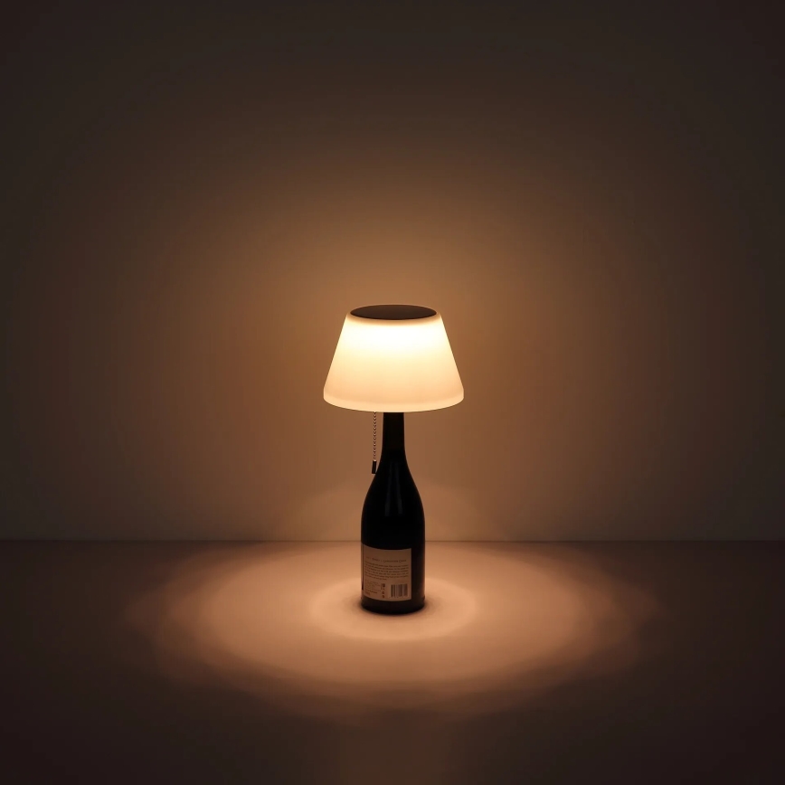 Globo - LED Päikesepaneeliga pudelist lambivari 10xLED/1,5W/3V IP44