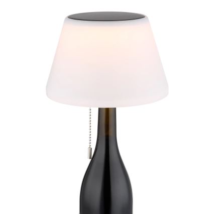 Globo - LED Päikesepaneeliga pudelist lambivari 10xLED/1,5W/3V IP44