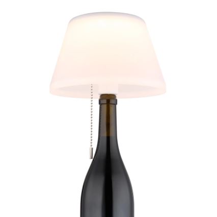 Globo - LED Päikesepaneeliga pudelist lambivari 10xLED/1,5W/3V IP44