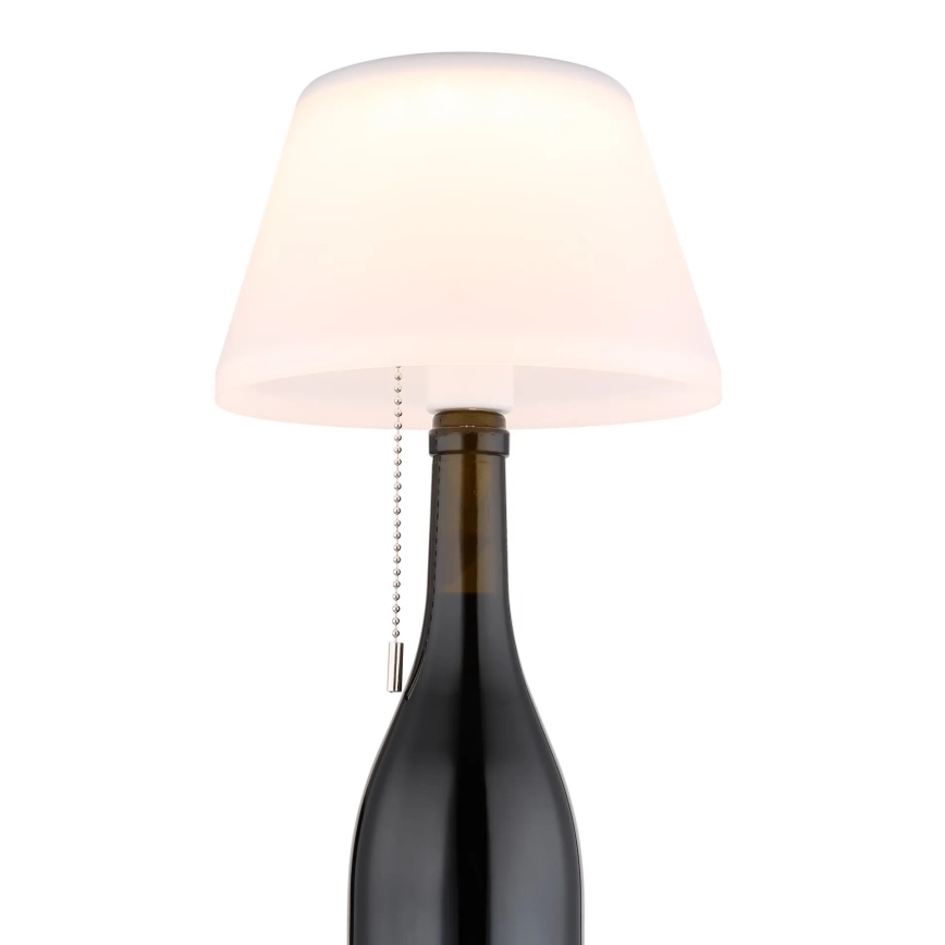 Globo - LED Päikesepaneeliga pudelist lambivari 10xLED/1,5W/3V IP44
