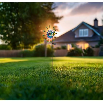 Globo - LED Päikesepaneel kaunistus LED/0,06W/3V IP44 paabulind