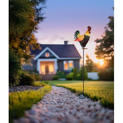 Globo - LED Päikesepaneel kaunistus LED/0,02W/3V IP44 kukk
