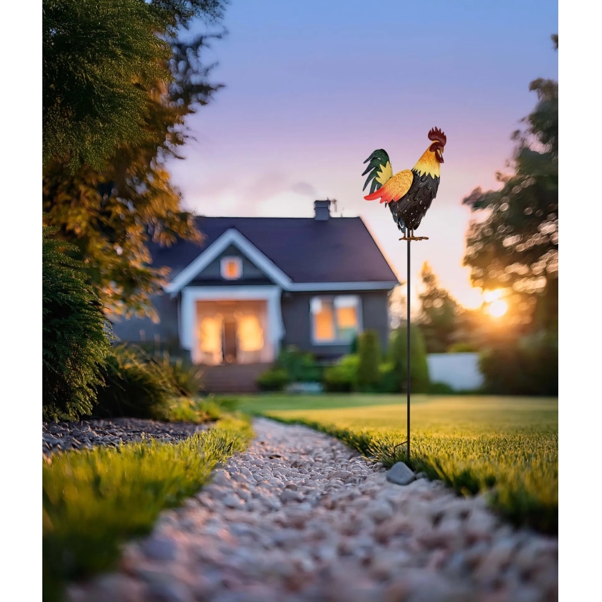 Globo - LED Päikesepaneel kaunistus LED/0,02W/3V IP44 kukk