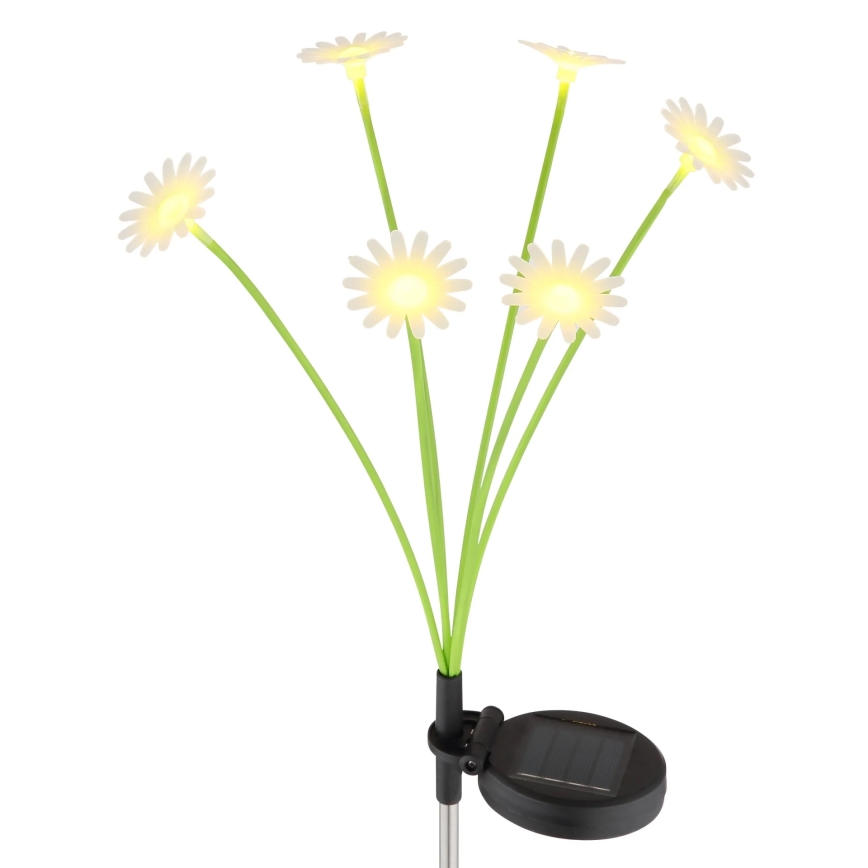 Globo - LED päikesevalgusti 6xLED/3V IP44 600 mAh, lillekujuline