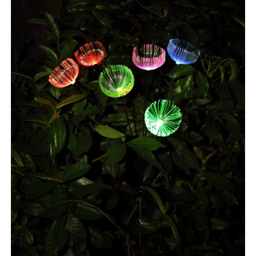 Globo - LED RGB päikesevalgusti, 6×LED, 1,2 V, IP44, 300 mAh