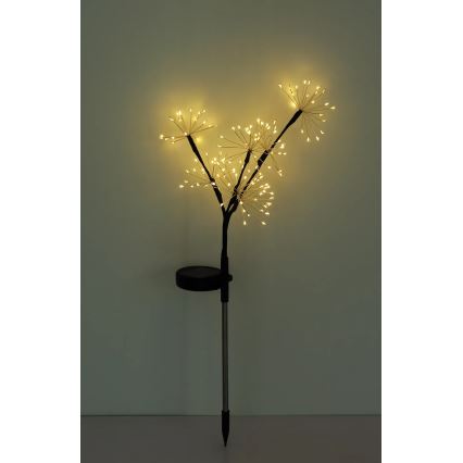 Globo - LED päikesevalgusti 3xLED/3V IP44 600 mAh ilutulestiku efekt