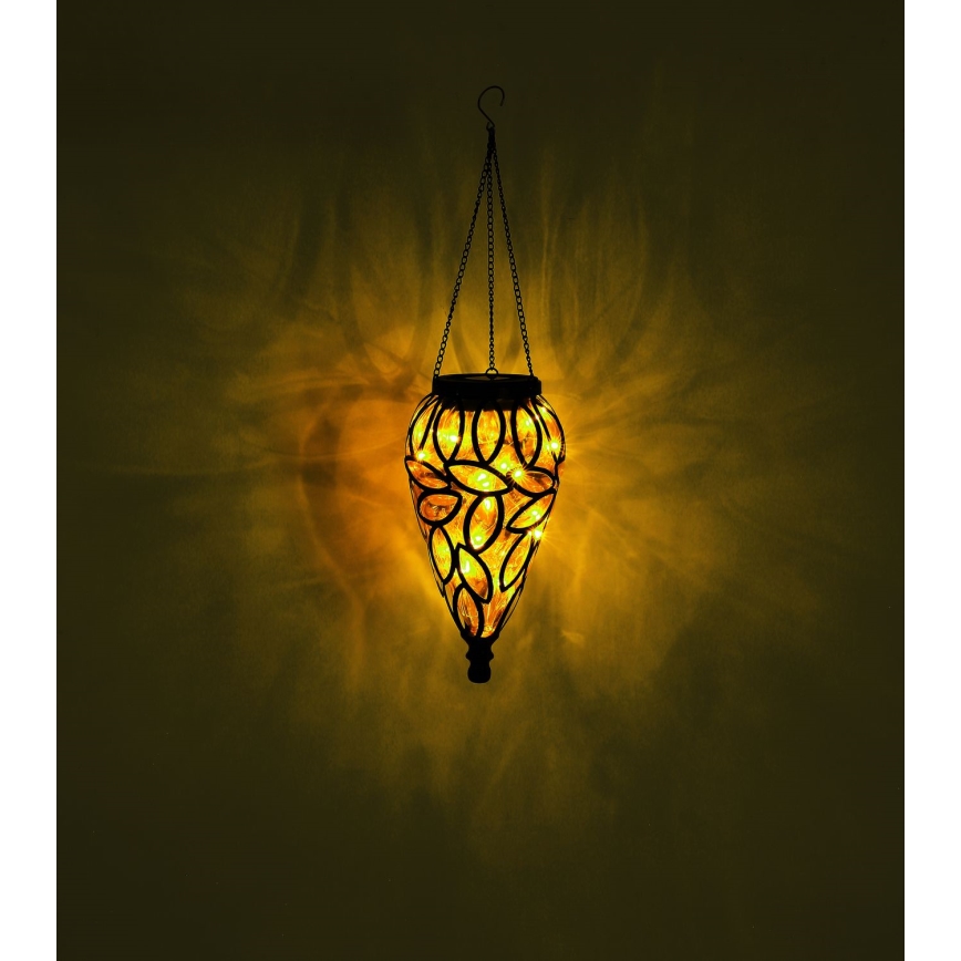 Globo - LED Päikesepaneeliga valgusti LED/0,9W/3,2V IP44 200 mAh läbipaistev