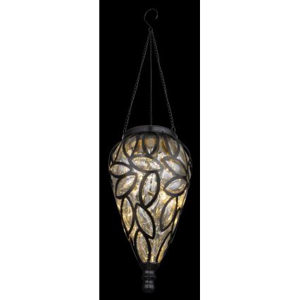 Globo - LED Päikesepaneeliga valgusti LED/0,9W/3,2V IP44 200 mAh läbipaistev