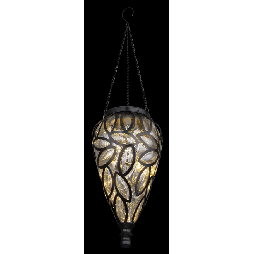 Globo - LED Päikesepaneeliga valgusti LED/0,9W/3,2V IP44 200 mAh läbipaistev