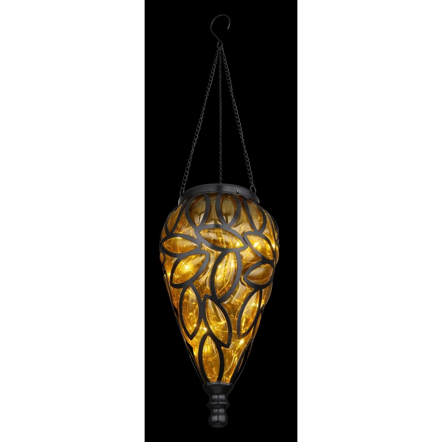 Globo - LED Päikesepaneeliga valgusti LED/0,9W/3,2V IP44 kollane
