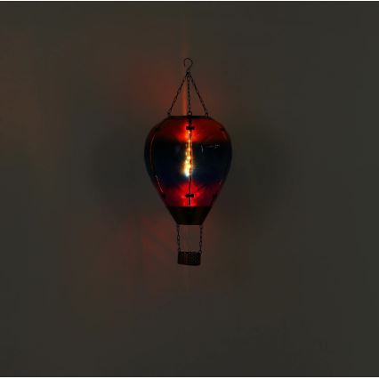 Globo - LED Rippuv päikesepaneeliga kaunistus 24xLED/0,2W/3V IP44 Lendav õhupall