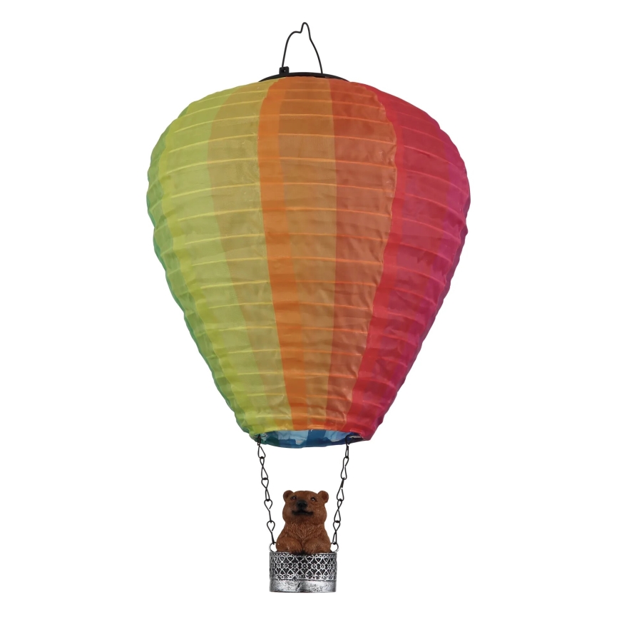 Globo - LED Rippuv päikesepaneeliga kaunistus 24xLED/0,06W/3V IP44 Lendav õhupall