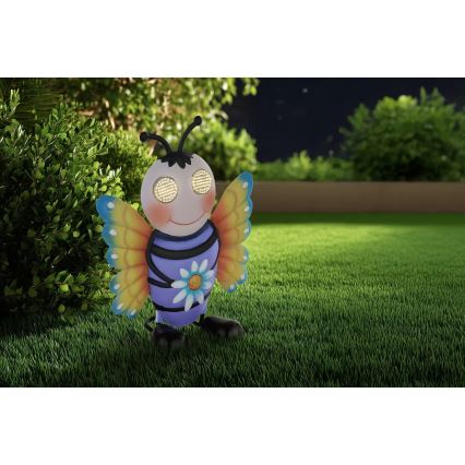 Globo - LED päikesevalgusti 104xLED/3V IP44 300 mAh mesilane