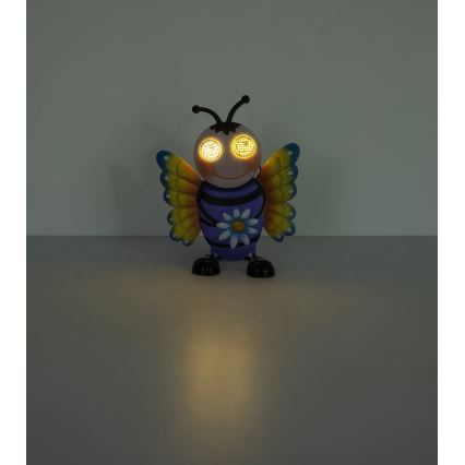 Globo - LED päikesevalgusti 104xLED/3V IP44 300 mAh mesilane