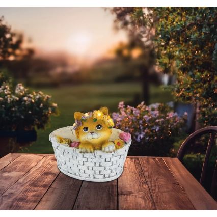 Globo - LED-päikesevalgusti LED/1,2V IP44 300 mAh kassikujuline