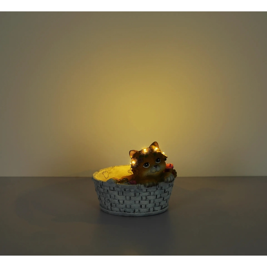 Globo - LED-päikesevalgusti LED/1,2V IP44 300 mAh kassikujuline