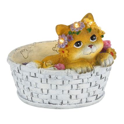 Globo - LED-päikesevalgusti LED/1,2V IP44 300 mAh kassikujuline