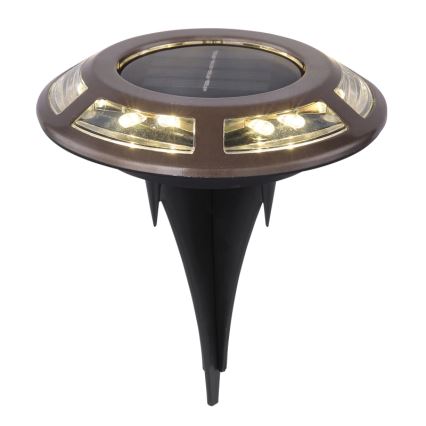 Globo - KOMPLEKT 2x LED Päikesepaneeliga valgusti LED/0,72W/3V 3200K IP44 300 mAh