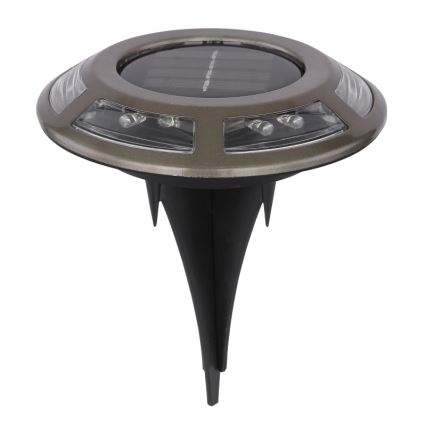 Globo - KOMPLEKT 2x LED Päikesepaneeliga valgusti LED/0,72W/3V 3200K IP44 300 mAh