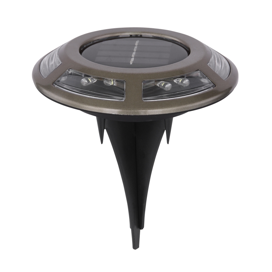 Globo - KOMPLEKT 2x LED Päikesepaneeliga valgusti LED/0,72W/3V 3200K IP44 300 mAh