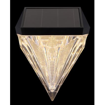 Globo - KOMPLEKT 2x LED Päikesepaneeliga seinavalgusti LED/0,5W/3V IP44 600 mAh