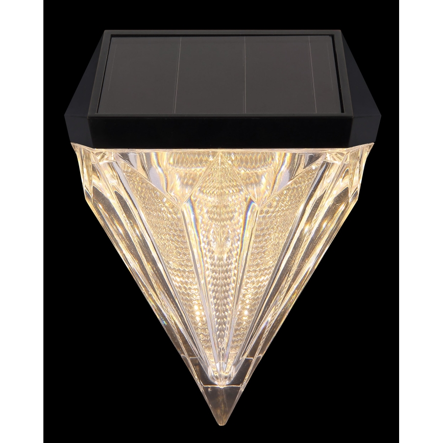 Globo - KOMPLEKT 2x LED Päikesepaneeliga seinavalgusti LED/0,5W/3V IP44 600 mAh
