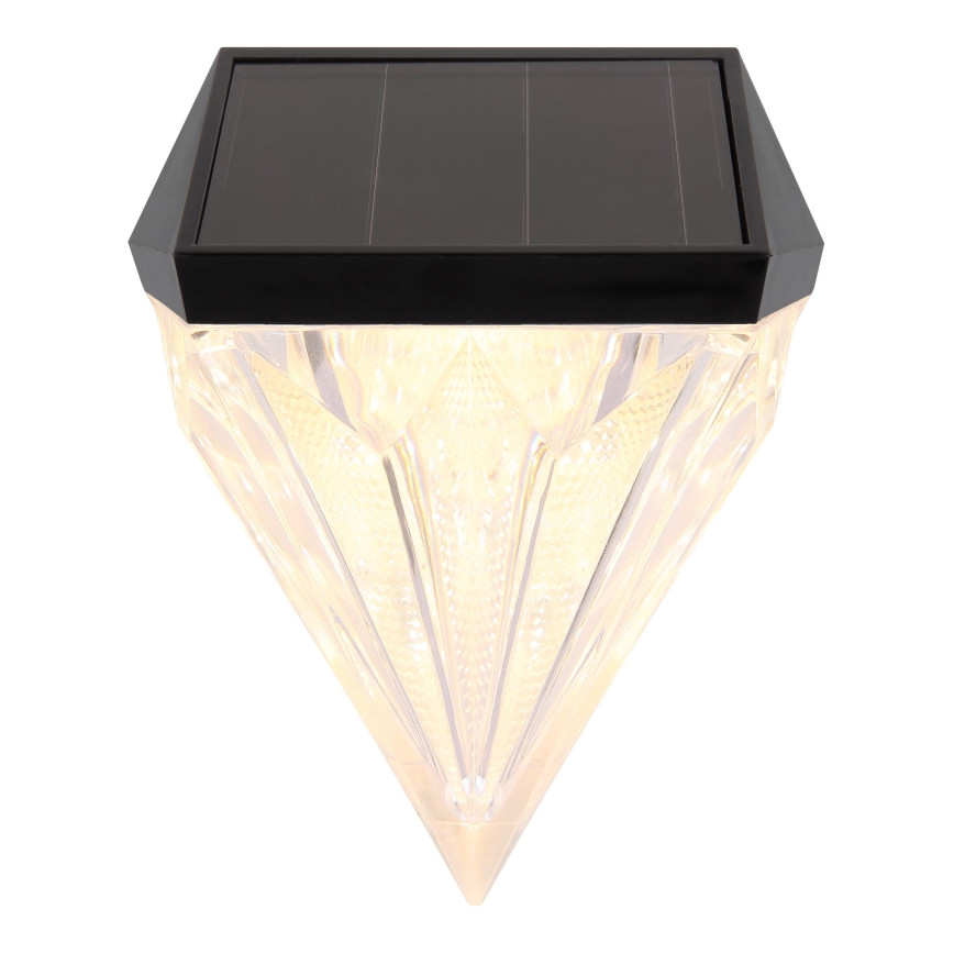 Globo - KOMPLEKT 2x LED Päikesepaneeliga seinavalgusti LED/0,5W/3V IP44 600 mAh