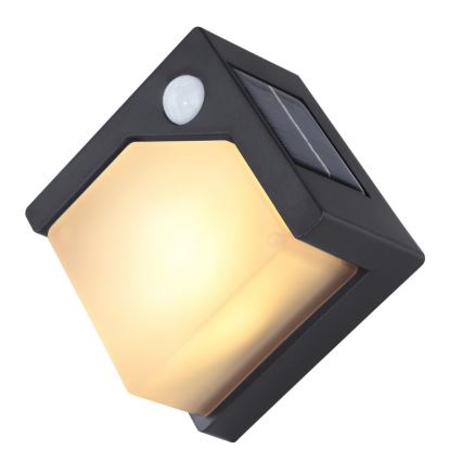 Globo - LED Päikesepaneeliga valgusti anduriga LED/0,48W/3V IP44 600 mAh