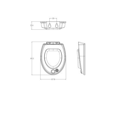 Globo - LED Päikesepaneeliga valgusti anduriga LED/2,5W/3,7V IP54