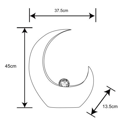 Globo - LED Päikesepaneeliga valgusti LED/0,06W/1,2V IP44