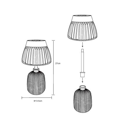 Globo - LED Päikesepaneeliga valgusti 10xLED/0,06W/3V IP44