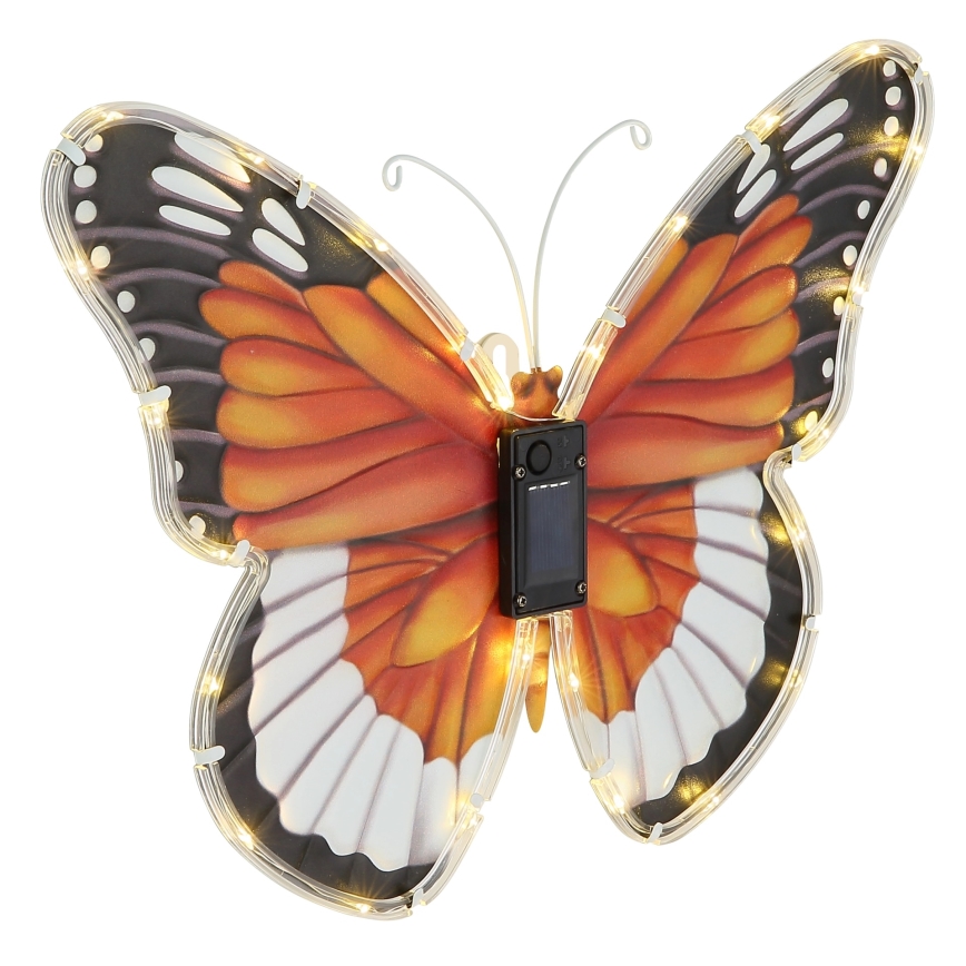 Globo - LED päikesevalgusti LED/3V IP44 200 mAh liblikas