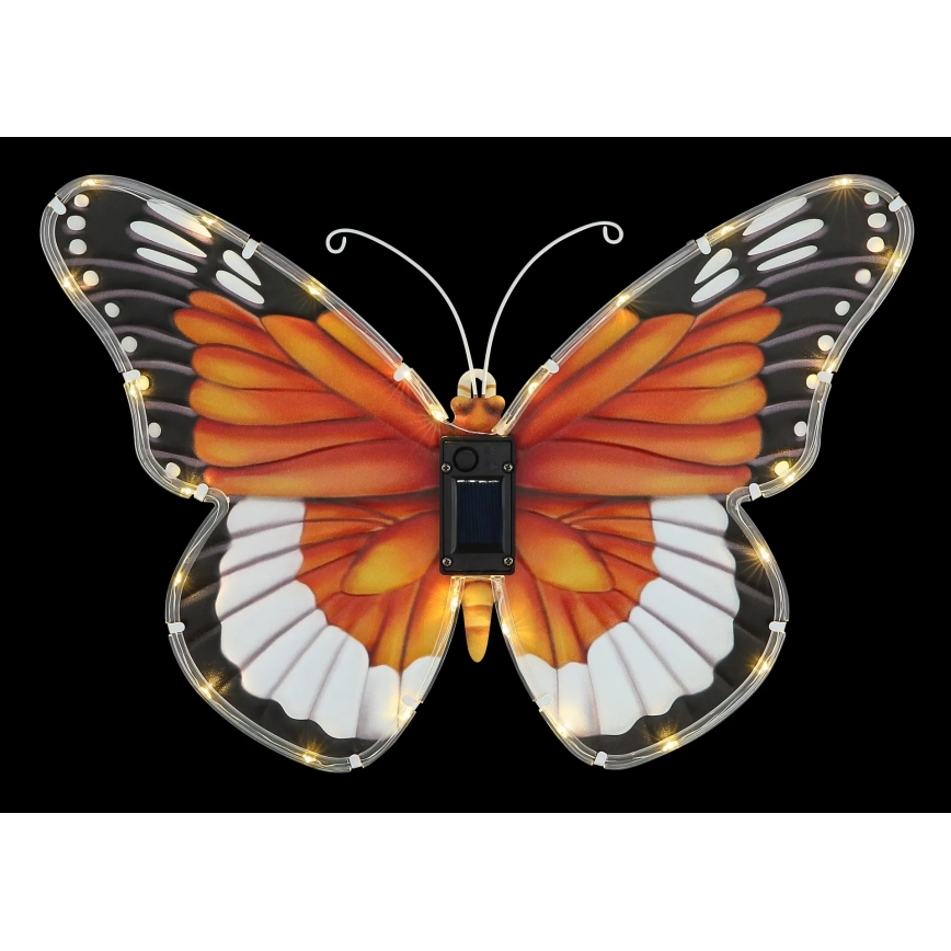 Globo - LED päikesevalgusti LED/3V IP44 200 mAh liblikas