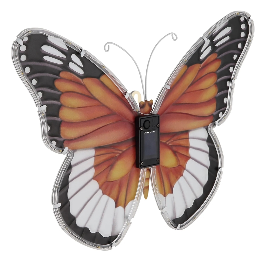 Globo - LED päikesevalgusti LED/3V IP44 200 mAh liblikas