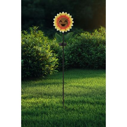 Globo - LED päikesevalgusti 200xLED/3V IP44 600 mAh lill