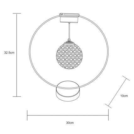 Globo - LED Päikesepaneeliga valgusti LED/0,06W/1,2V hõbedane IP44