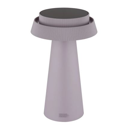 Globo - LED Hämardatav päikesepaneeliga puutetundlik lamp LED/4W/3,7W IP54 roosa