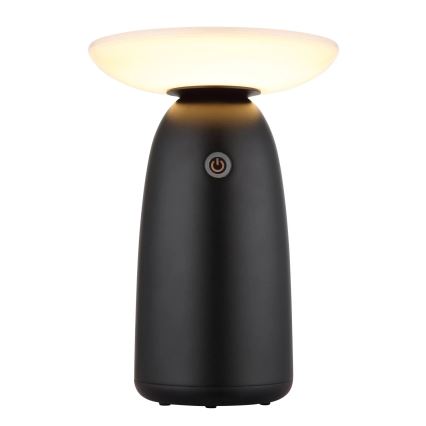 Globo - LED Hämardatav päikesepaneeliga puutetundlik lamp LED/10W/3,7V IP54 must