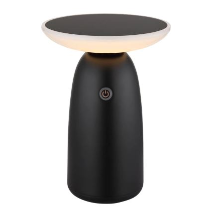 Globo - LED Hämardatav päikesepaneeliga puutetundlik lamp LED/10W/3,7V IP54 must