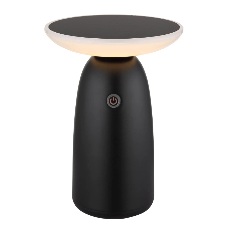 Globo - LED Hämardatav päikesepaneeliga puutetundlik lamp LED/10W/3,7V IP54 must
