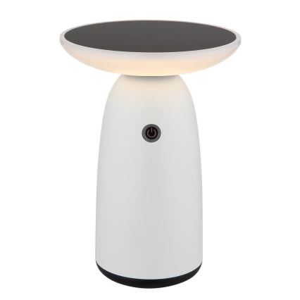Globo - LED Hämardatav päikesepaneeliga puutetundlik lamp LED/10W/230V IP54 valge