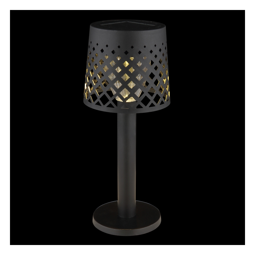 Globo - LED Päikesepaneeliga valgusti LED/0,06W/3,2V 3000K IP44 must