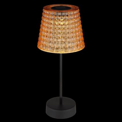 Globo - KOMPLEKT 2x LED Päikesepaneeliga valgusti LED/0,06W/3V IP44 40 mAh oranž