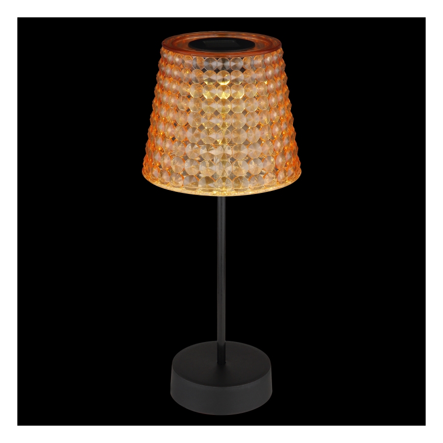Globo - KOMPLEKT 2x LED Päikesepaneeliga valgusti LED/0,06W/3V IP44 40 mAh oranž