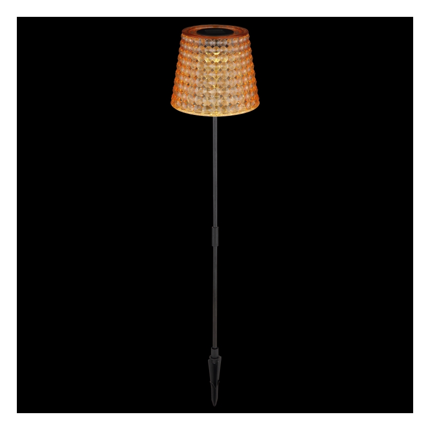 Globo - KOMPLEKT 2x LED Päikesepaneeliga valgusti LED/0,06W/3V IP44 oranž
