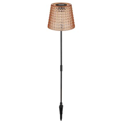 Globo - KOMPLEKT 2x LED Päikesepaneeliga valgusti LED/0,06W/3V IP44 oranž