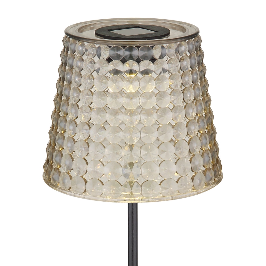 Globo - KOMPLEKT 2x LED Päikesepaneeliga valgusti LED/0,06W/3V IP44 hall