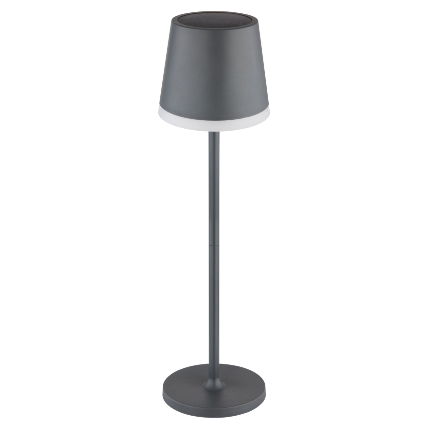 Globo - LED Päikesepaneeliga valgusti LED/0,6W/3V 3000K IP44 1200 mAh antratsiit